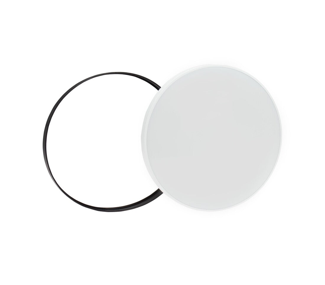 SLI031036CW_PW PLAFON REDONDO 32W 6000K CON ANILLO NEGRO O BLANCO IP54