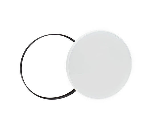 SLI031036CW_PW PLAFON REDONDO 32W 6000K CON ANILLO NEGRO O BLANCO IP54