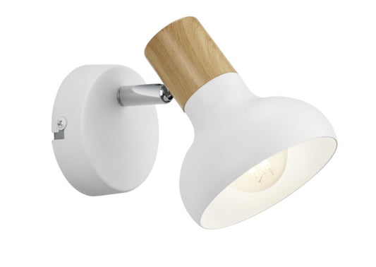 R81521031 LAMPARA DE FOCO 1xE14 BLANCA LATIKA TRIO