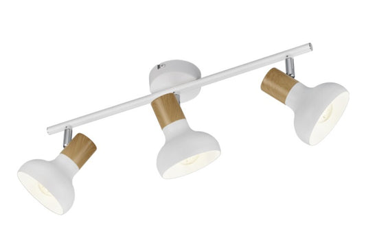 R81523031 REGLETA 3 FOCOS 3xE14 BLANCA LATIKA TRIO