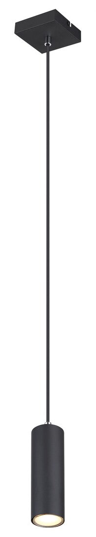 57911HB LAMPARA COLGANTE 1xGU10 35W 230V NEGRO ROBBY GLOBO