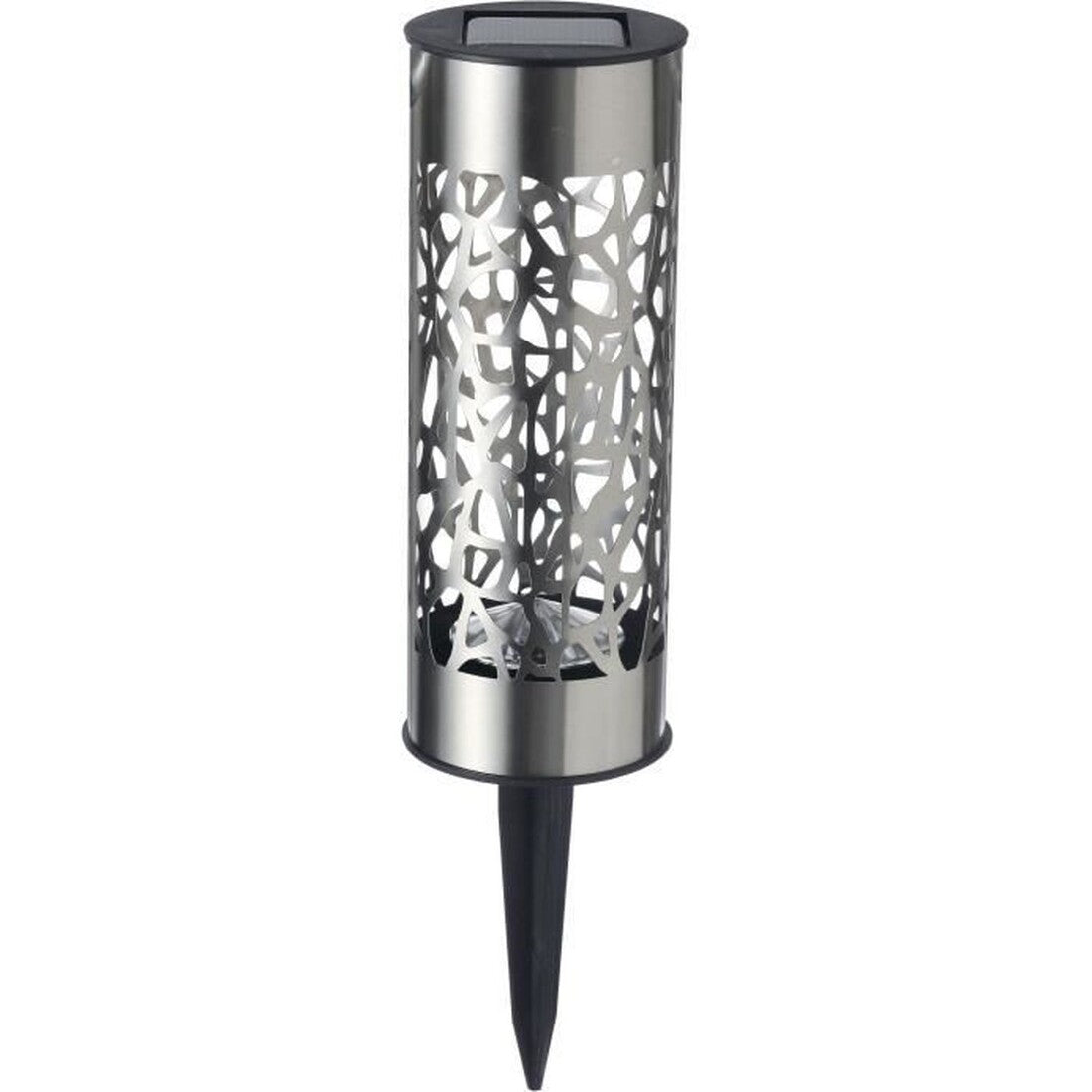 G4445 ESTACA LED DECORATIVA SOLAR 28,3cm METALICA GALIX