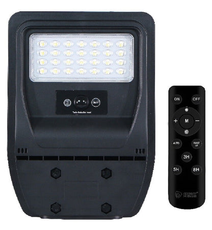 Farola Solar LED Buat 5W 6500K IP65 Panel Monocristalino 12h Sensor Movimiento GSC | Suministros Figmar
