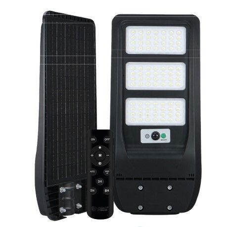 Farola Solar LED Buat 14W 6500K IP65 Sensor Movimiento 2 Modos GSC