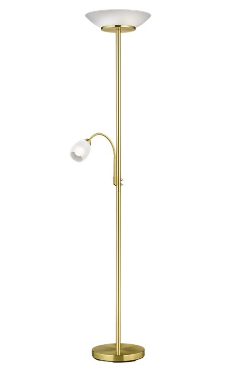 R40063108 LAMPARA PIE SALON 2xE27 + 1xE14 IP20 180cm BRONCE MATE GERRY TRIO