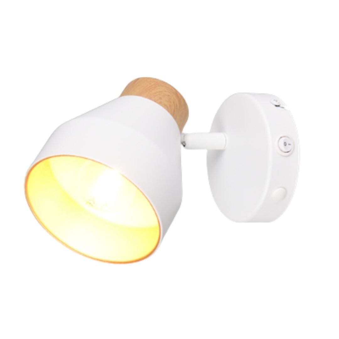 R81921731 FOCO TECHO/PARED 1xE14 VALENTIN BLANCO TRIO