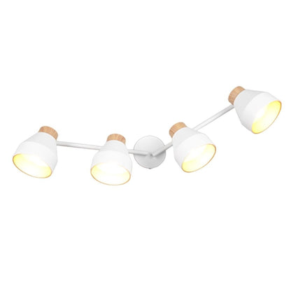 R81924031 FOCO TECHO/PARED 4xE14 VALENTIN BLANCO TRIO