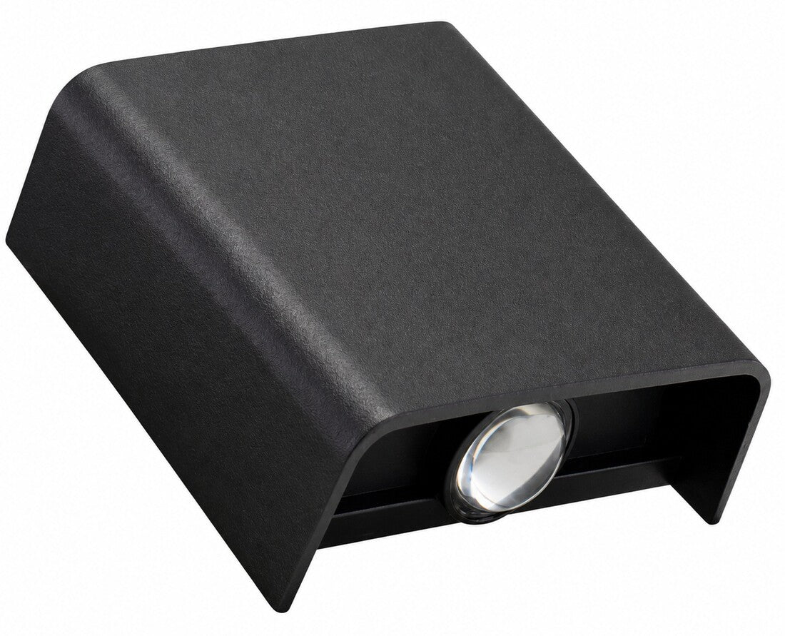 SLIP007015 APLIQUE LED DE PARED NEGRO 2W CCT IP54 LUNARIX SPECTRUM