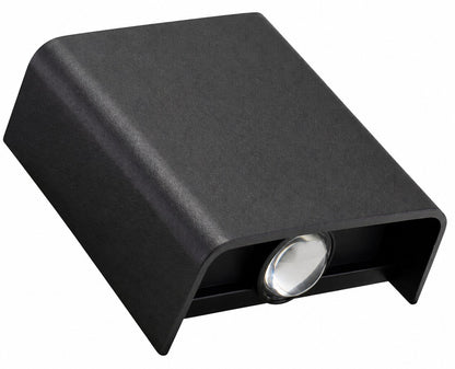 SLIP007015 APLIQUE LED DE PARED NEGRO 2W CCT IP54 LUNARIX SPECTRUM