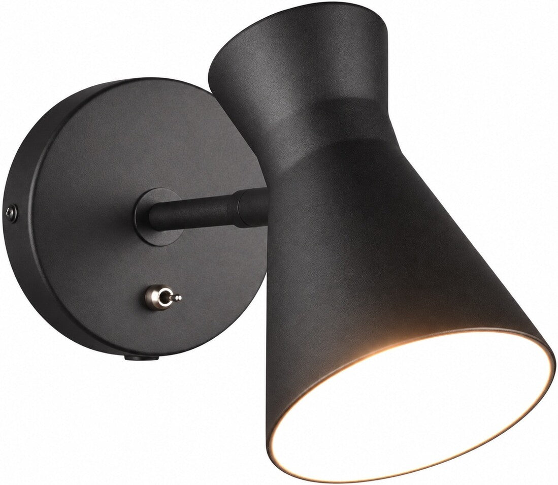 R20781732 APLIQUE DE PARED ENZO 1xE27 NEGRO TRIO