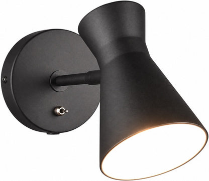 R20781732 APLIQUE DE PARED ENZO 1xE27 NEGRO TRIO