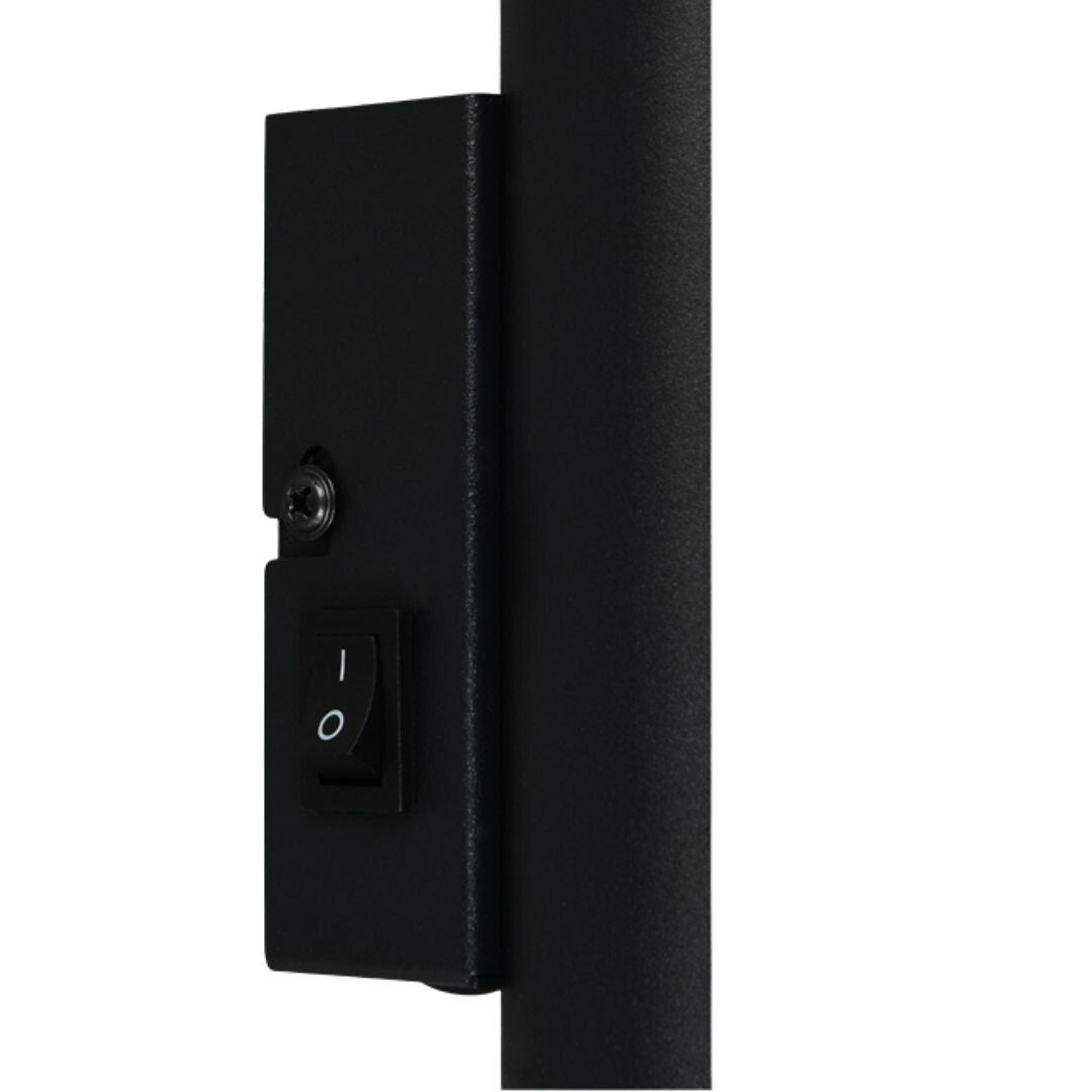 R26852732 APLIQUE DE PARED TARYN 2xGU10 NEGRO TRIO