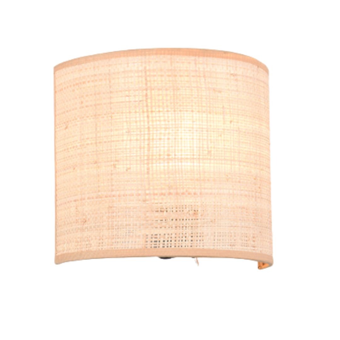 R21851736 APLIQUE DE PARED AIMEE 1xE27 NATURAL TRIO