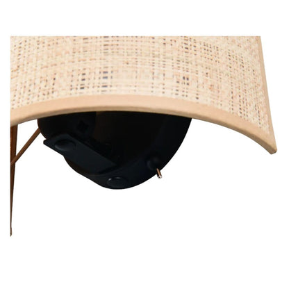 R21851736 APLIQUE DE PARED AIMEE 1xE27 NATURAL TRIO