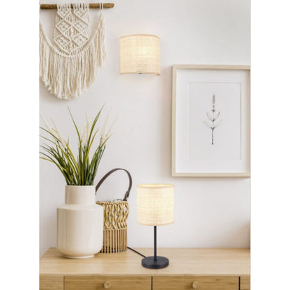 R21851736 APLIQUE DE PARED AIMEE 1xE27 NATURAL TRIO