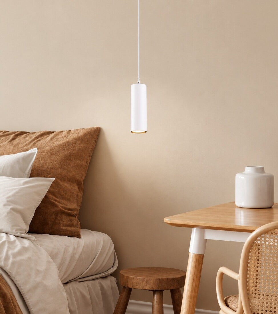 312400101 LAMPARA COLGANTE MARLEY 1xGU10 BLANCO TRIO
