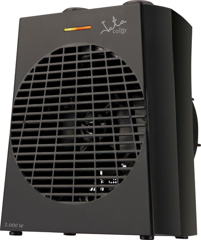 TV74 TERMOVENTILADOR VERTICAL NEGRO 1000-2000W
