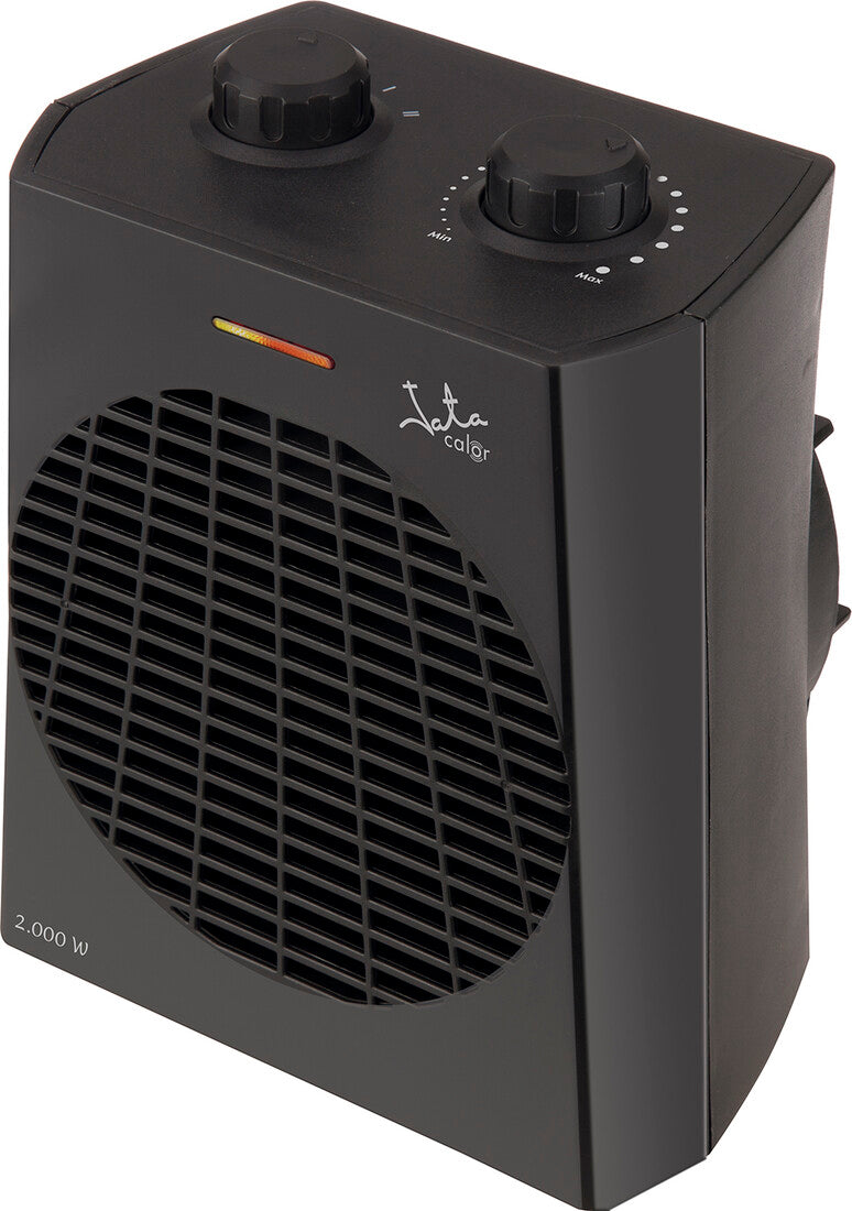 TV74 TERMOVENTILADOR VERTICAL NEGRO 1000-2000W
