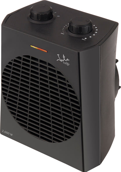 TV74 TERMOVENTILADOR VERTICAL NEGRO 1000-2000W