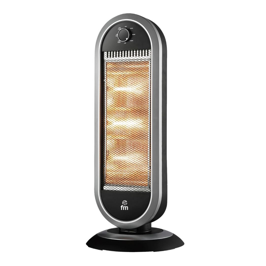 H-30 ESTUFA OSCILANTE HALOGENA 3 BARRAS 400/800/1200W FM