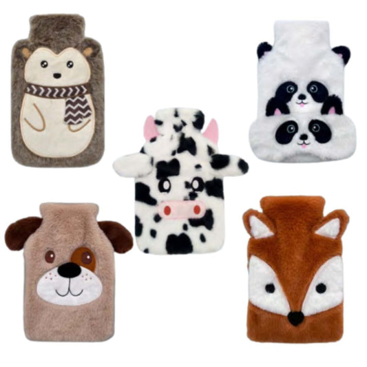 03221 GUMMIWÄRMFLASCHE VERSCHIEDENE TIERE DINTEX