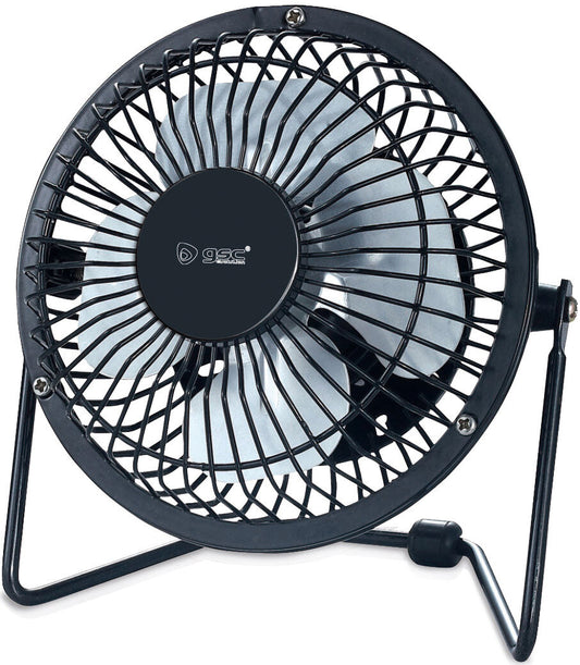 5000720 VENTILADOR NEGRO SOBREMESA USB OSCILANT 3W