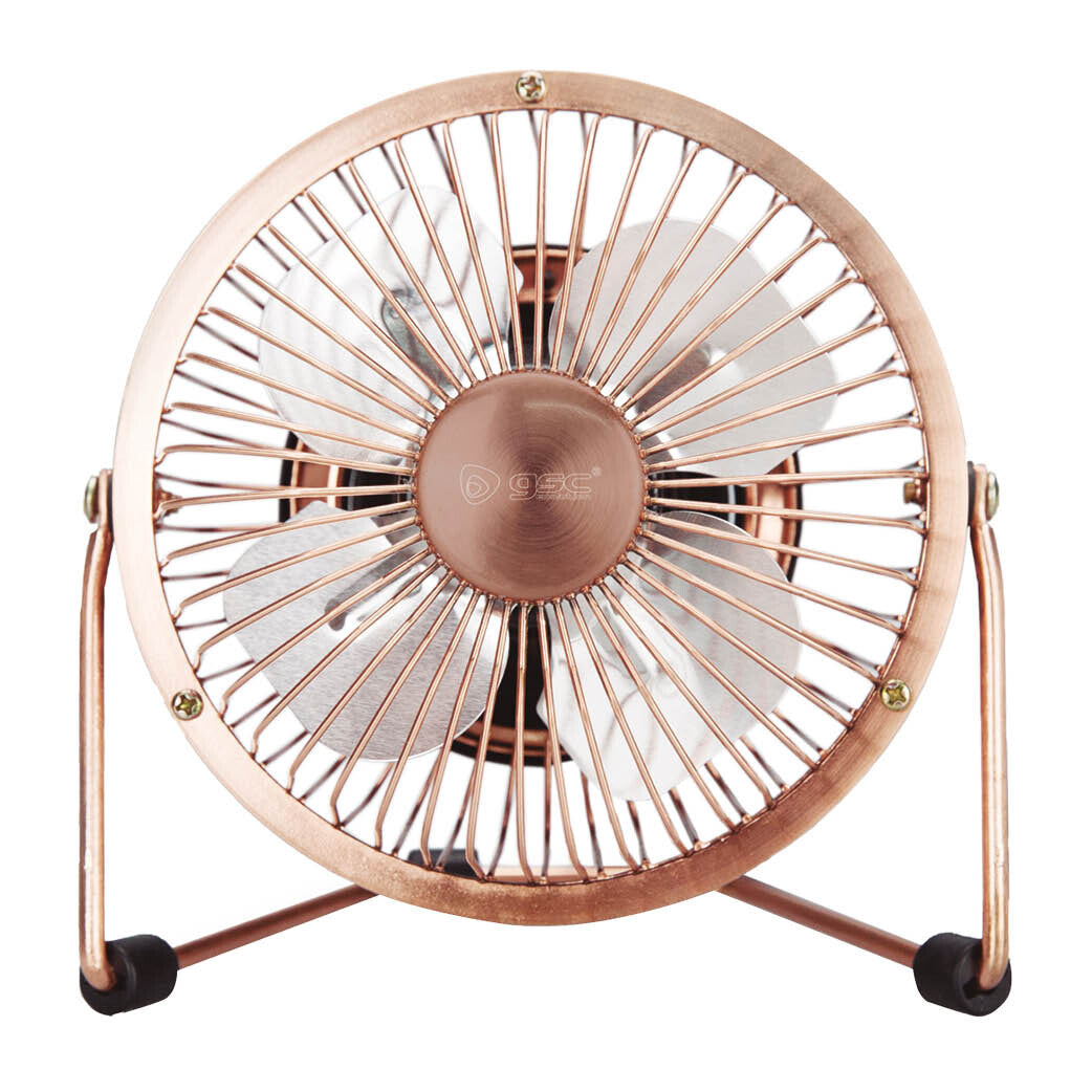 300010018 VENTILADOR COBRE SOBREMESA USB OSCILANTE 2,5W GSC
