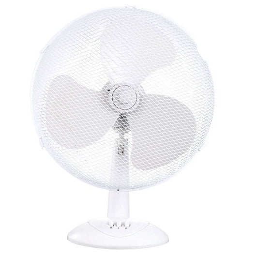 005000728 VENTILADOR DE SOBREMESA OSCILANTE BLANCO 20cm GSC