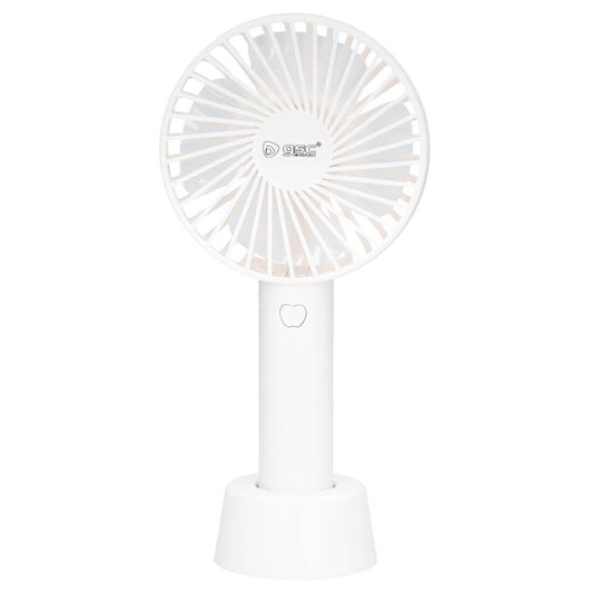 300010023 MINI VENTILADOR DE MANO USB RECARGABLE BLANCO BALU GSC