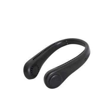 2433418 VENTILADOR DE CUELLO RECARGABLE NEGRO F-BRIGHT