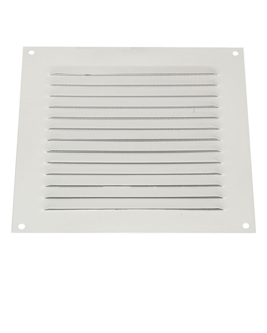 J1010B BL 1ud REJILLA VENTILACION BLANCA CON MOSQUITERA 15X15cm KOPPELS