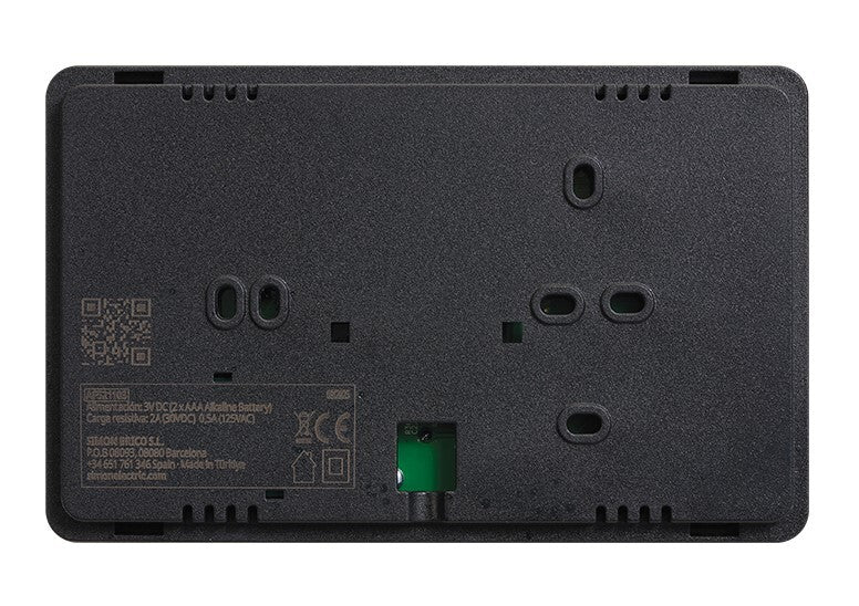 AF521103 TERMOSTATO DIGITAL PROGRAMABLE SEMANAL NEGRO SIMON