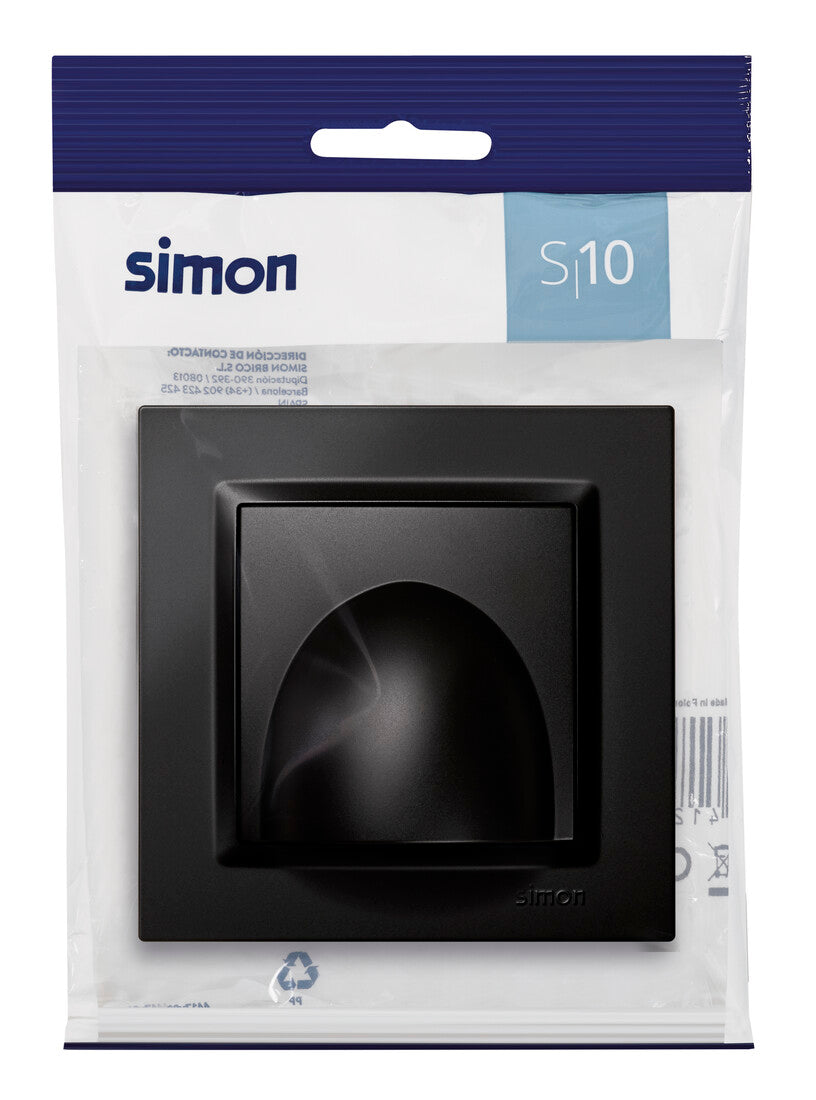 F1090801038 SALIDA CABLE NEGRA SERIE 10 SIMON BRICO