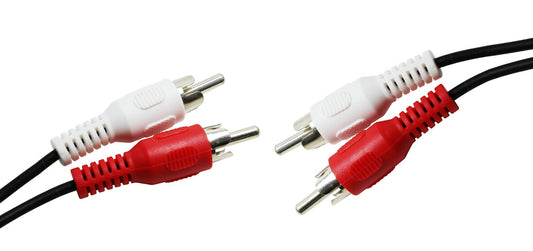37.010/2/BP CABLE AUDIO 2 METROS 2RCA + 2RCA
