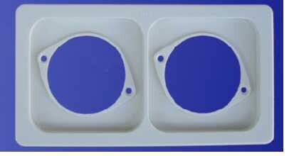 833-02 MARCO 2 ELEMENTOS MARFIL