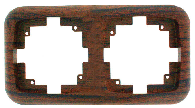 36.530/MD/MD MARCO DOBLE EMPOTRAR MADERA