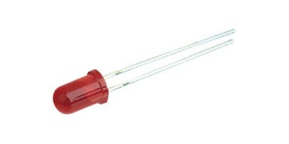 12.675/5/12/R/AL LED-DIODE 5MM 12V ROT DIFFUS