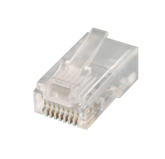 39.002/8/F RJ45-Stecker 8P8C für UTP-Rundkabel