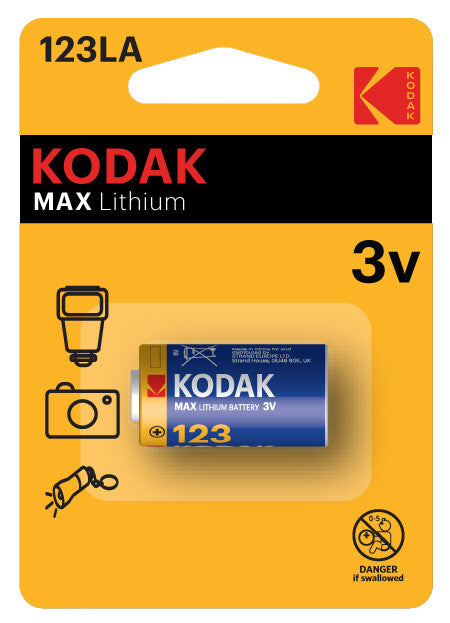 30956223 BL PILA KODAK MAX LITIO 3V 123LA