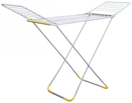 19509 WÄSCHESTÄNDER MIT FLÜGELN ALUMINIUM BRISA