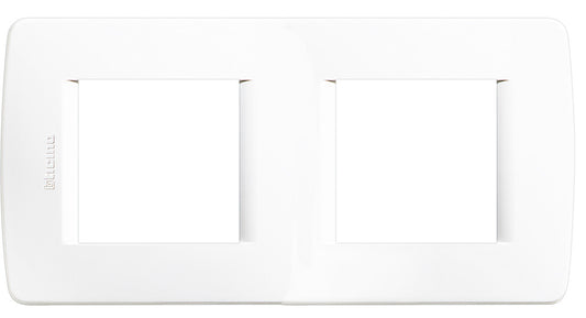 C4802/2BN PLACA PARA CAJA 4 MODULOS BLANCO LUNA