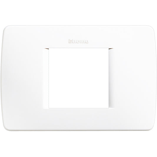 C4819BN PLACA 2 MODULOS BLANCO LUNA