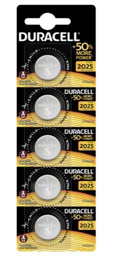 CR2016 BL 5ud PILA BOTON DURACELL LITIO 3V