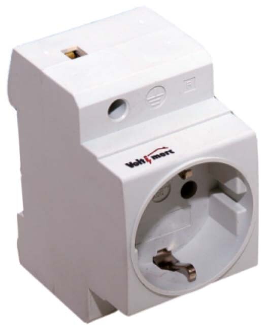 EM07100 BASE 2P+T PARA CARRIL DIN