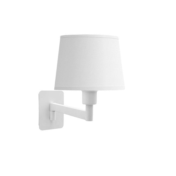 Aplique Cueza 1xe14 Blanco/blanco 24x15x28cm