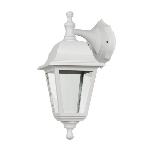 Aplique Exterior Albahaca 1xe27 Blanco Ip44 Policarbonato 35x15x19,7 Cm
