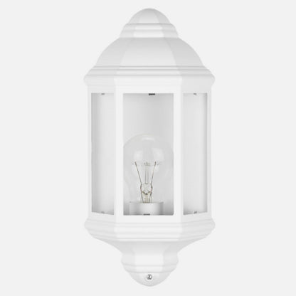 Aplique Exterior Aluminio Shaula 1xe27 Blanco Ip44 36,5x16,5x9,5 Cm