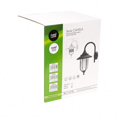 Aplique Exterior Canela 1xe27 Blanco Ip44 Policarbonato 45,2x25,2x34,2 Cm