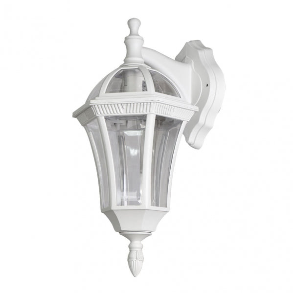 Aplique Exterior Comino 1xe27 Blanco Ip44 Policarbonato 41,1x17x6x23,8 Cm