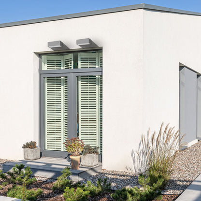 Aplique Exterior Masala 1xe27 Gris Ip65 Policarbonato  9x23x10,1 Cm